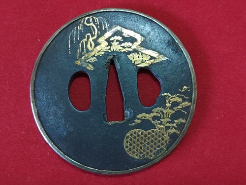 Antique japanese higo iron - higo,