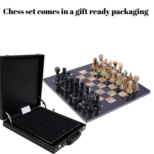 Marble chess set - 12, inches
