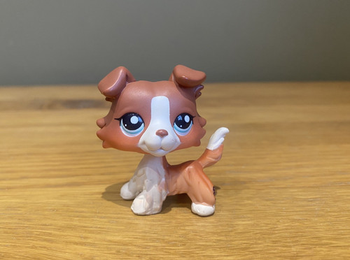 Littlest pet shop collie dog - littlest,
