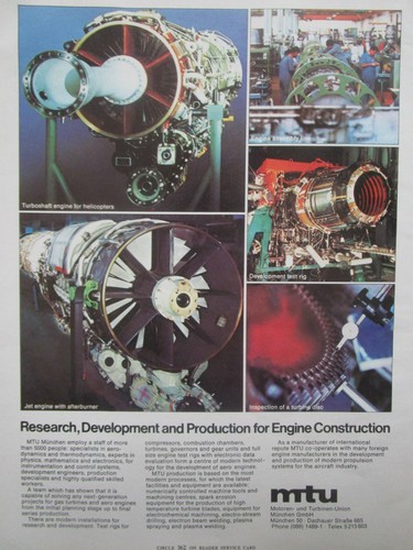 1975 pub mtu aero engines - 6/1975,