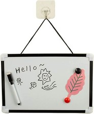 Mini Small Magnetic Whiteboard Office Notice Memo White Board Wedding A4 Pen Inc