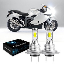 H7 White LED Headlight Bulbs