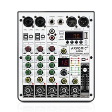 4-Channel Audio Mixer, ARVOMIC