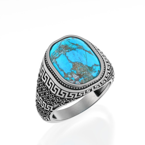 Blue copper turquoise 925 - blue,