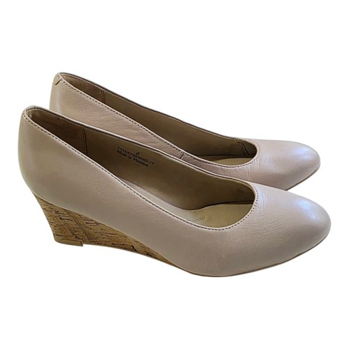 Collection leather wedge - collection,