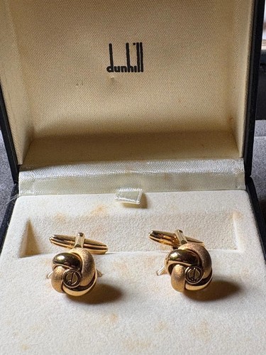 Dunhill cufflinks new - dunhill, box