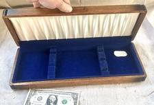 Wood Silverware Box lined