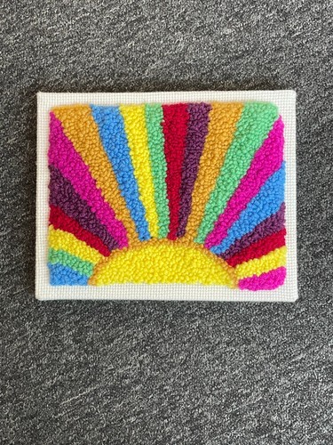 Completed punch needle - completed,