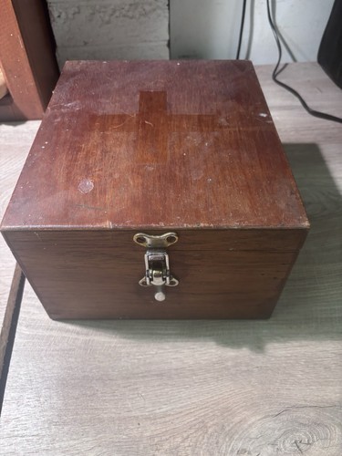 Vintage wooden storage - vintage, box