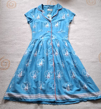 Seasalt Lottie Dress Blue Size