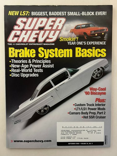 Super chevy magazine september - super,
