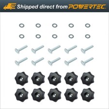 POWERTEC T-Track Knob Kit-7