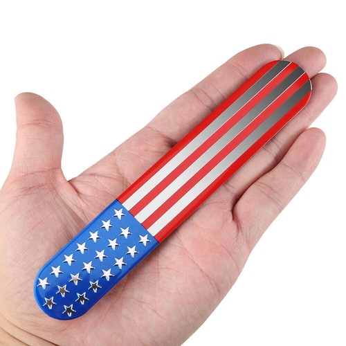 Metal american flag - 3d,