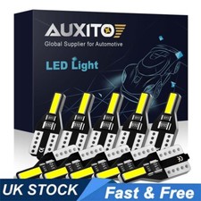 10Pcs AUXITO 501 W5W Car License Plate Lights Error Free For BMW 1 4 5 Series X5