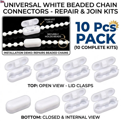 Blind pull cord connector - blind,