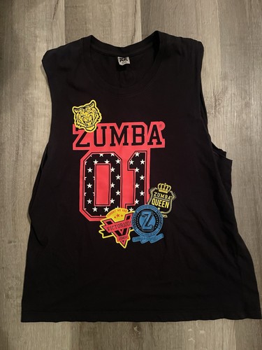 Zumba wear black graphic tank - graphic,