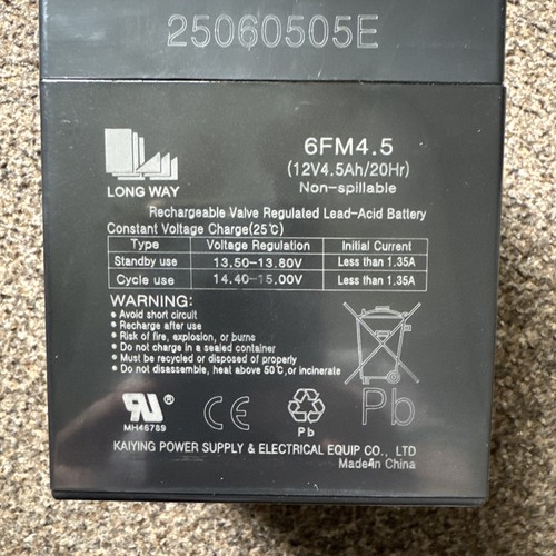 Volt battery - 12,