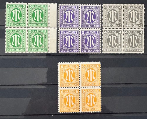 German stamps allied - stamps,