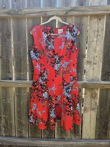 Taylor red floral dress - taylor,