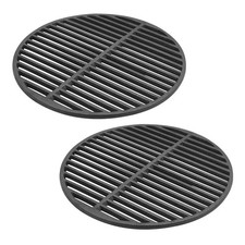 30/38/46/53cm Cast Iron Round BBQ Grill Grate Replacement Charcoal Rack Net Grid