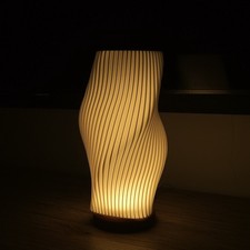 Contemporary Wavy Lamp