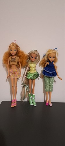 Winx club lot - 3, dolls