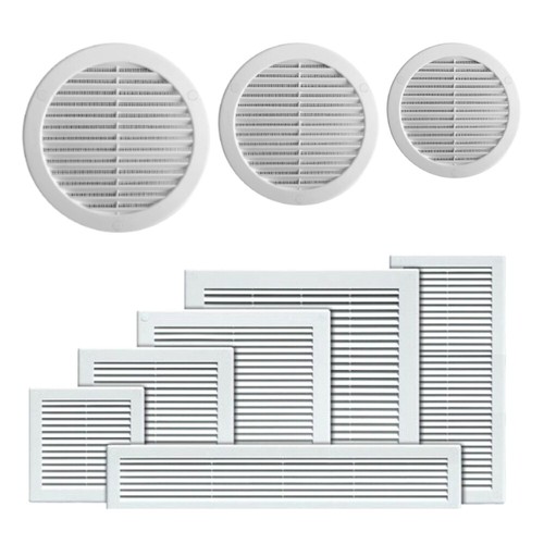 White air vent grille with - vent,