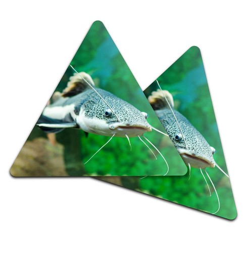 Triangle coaster red - 2x,
