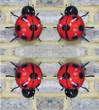 UK 4. X Giant Garden Ladybird