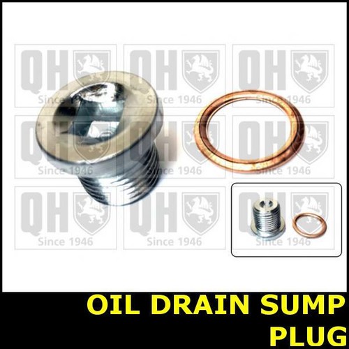 Oil drain sump plug - oil, for