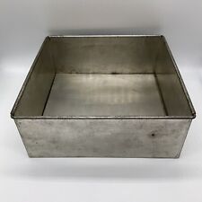 Vintage Retro Kitchen Eve-Ware Square Metal Cake Baking Tin