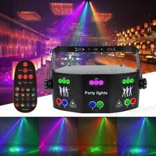 15-EYE LED Laser Projector Stage Light RGB DMX Party KTV Club DJ Disco Lights UK