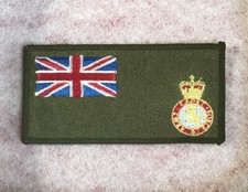 ACF Army Cadet Force Zap Number Blood Group Badge, Military Patch, Hook & Loop