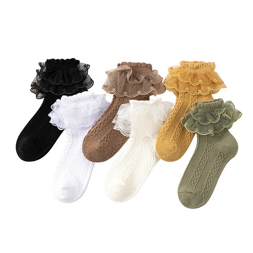 Women girls lace - fancy, ankle