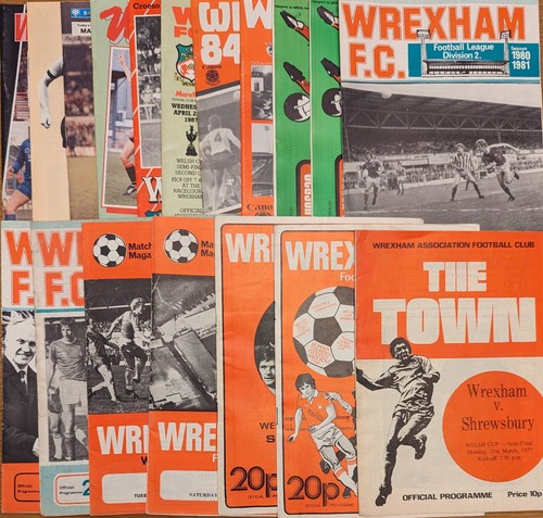 Wrexham home programmes - home,