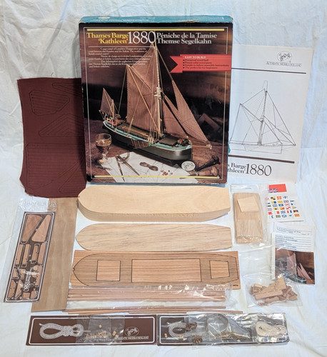 1880 thames barge kathleen - 1880,