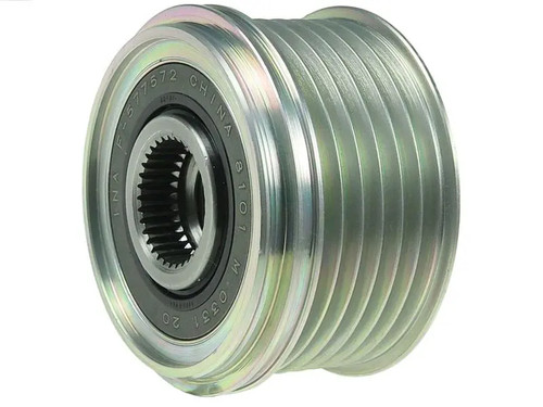 Alternator clutch pulley