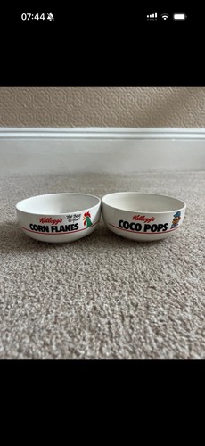 Two vintage 1987 cereal bowls - vintage,