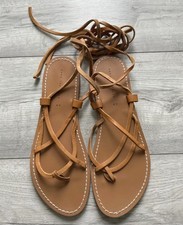 Zara tan leather