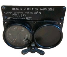 RAF Ww2 Oxygen Regulator 6D