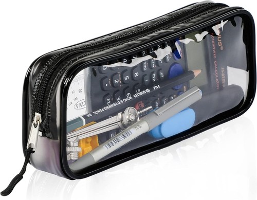 Zamasha clear pencil case - clear,