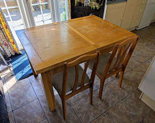 Solid oak extending - solid,