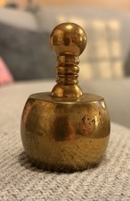 Vintage Solid Brass Office