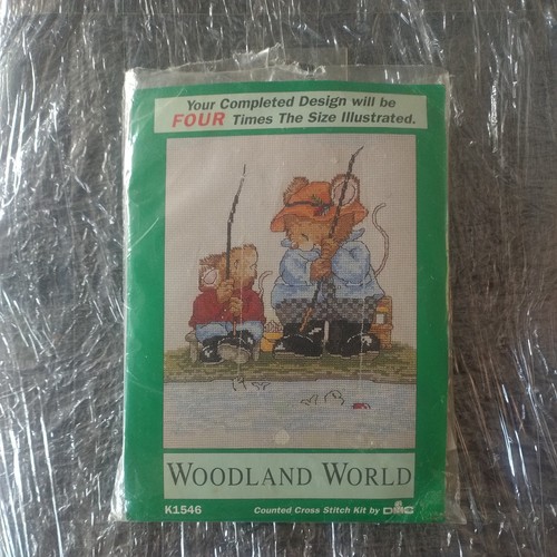 Woodland world counted cross - woodland,
