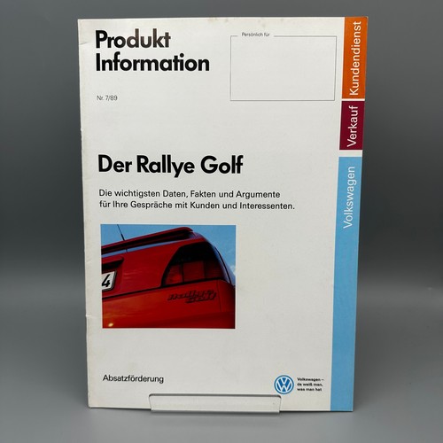 Volkswagen rallye golf g60 - volkswagen,