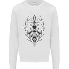 Sabre Tooth Tiger Skull Sword