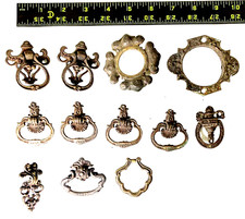 Antique Cast Brass Single Post