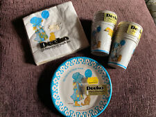 Vintage Orig Holly Hobbie 15 Paper Cups Sealed 8 Plates  20 Napkins Party Bundle