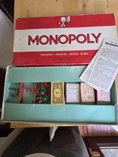 Vintage monopoly board - monopoly,