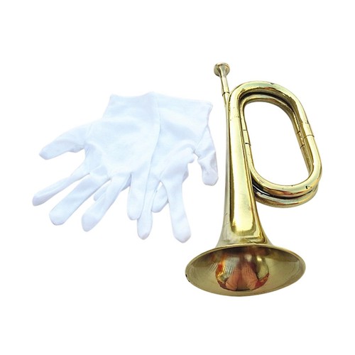 Trumpet bugle 13in - bugle,